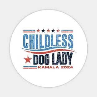 Childless Dog Lady Kamala 2024 Magnet